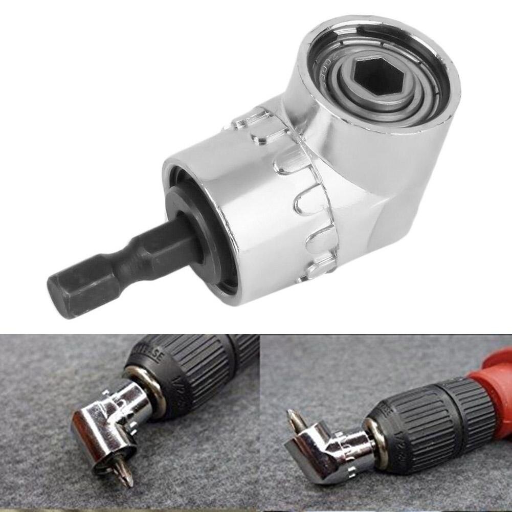 Drillpro 1/4 Inch Hex Shank Drill Bit Angle Driver 105 Degree Adjustable Angle Driver Screwdriver