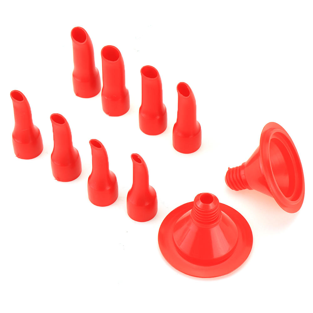 10pcs Universal Glue Nozzle Glass Glue Tip Mouth Nozzle with Base COD