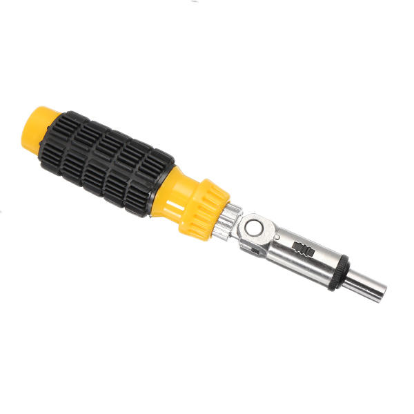 Direction Variable Ratchet Screwdriver Handle 1/4 Inch Ratchet Wrench Screwdriver Tool