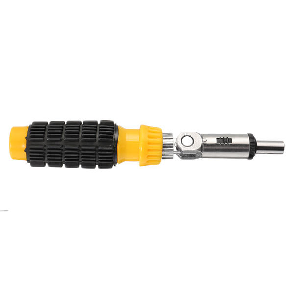 Direction Variable Ratchet Screwdriver Handle 1/4 Inch Ratchet Wrench Screwdriver Tool