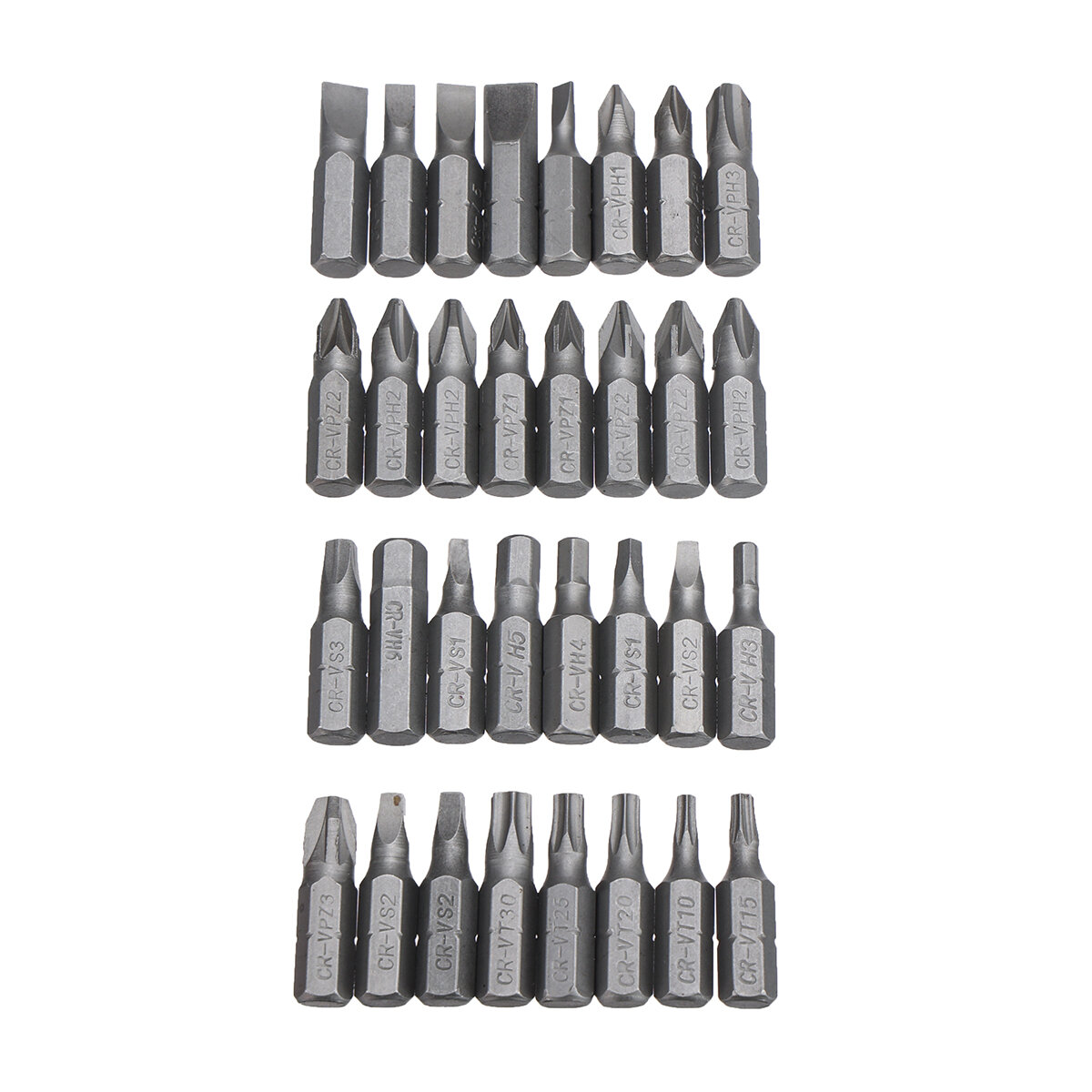 42Pcs Screwdriver Bits Set 1/4'' Hex Shank Multiple Specifications Drill Bits Power Accessories Hand Tools for Repair