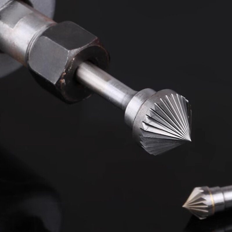 1pc K1608M06 Alloy Tungsten Carbide Grinding Head Wood Carving Tungsten Steel Rotary Cutting Tool