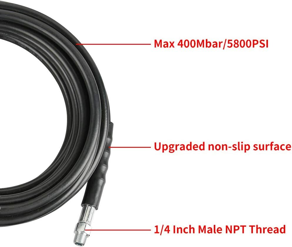 7.5/10 Meter Pressure Washer Sewer Drain Cleaning Jetter Hose For Karcher K2 K3 K4 K5 K6 K7