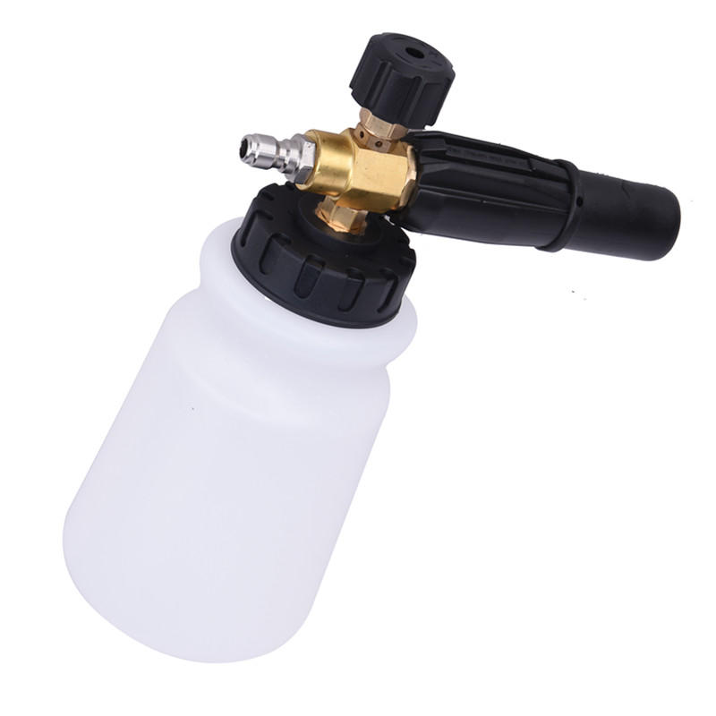 Car Washer High Pressure Foam Lance Bottle Hand Pump G1/4 Quick Connector Sprayer