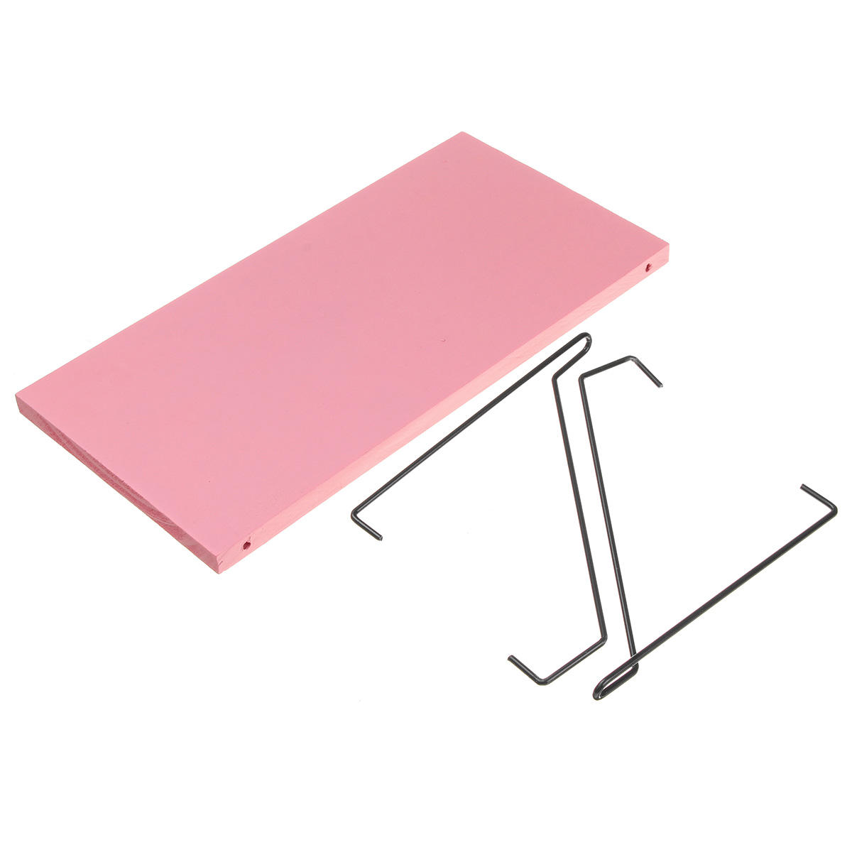 1PC Length 30CM/40CM/50CM Pink Wall Mounted Industrial Retro Assemble Wood Shelf Organization For Indoor Decorations Shelf Brack